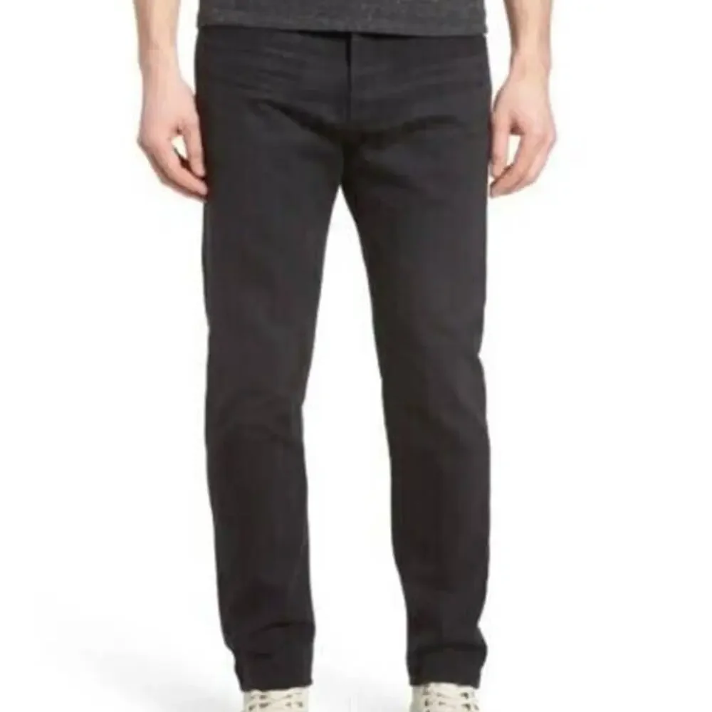 AG Adriano Goldschmied NWT The Apex Relaxed Tapered Men's Black Size 30 Jeans